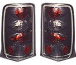 02-06 Escalade Euro Tail Lamps Carbon Fiber by IPCW