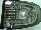 FJ Cruiser L.E.D. Tail Lamps Platinum Smoke by IPCW