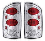 02-06 Ram L.E.D. Tail Lamps Crystal Clear by IPCW