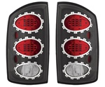 02-06 Ram L.E.D. Tail Lamps Bermuda Black by IPCW