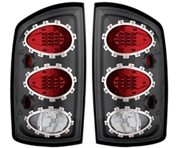 02-06 Ram L.E.D. Tail Lamps Carbon Fiber by IPCW