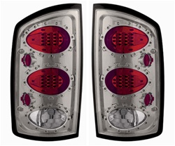 02-06 Ram L.E.D. Tail Lamps Platinum Smoke by IPCW