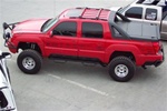 N-Fab's Wheel-to-Wheel Nerf Steps for '03-'06 Chevy/GMC Avalanche WithOUT Cladding Short Bed