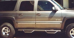 N-Fab's Wheel-to-Wheel Nerf Steps for '92-'99 Chevy Suburban 4-Step