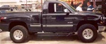 N-Fab's Wheel-to-Wheel Nerf Steps for '99-'06 Chevy/GMC C1500/C2500 Regular Cab Short Cab