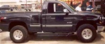 N-Fab's Wheel-to-Wheel Nerf Steps for '99-'06 Chevy/GMC C1500/C2500 Regular Cab Long Bed