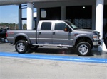 N-Fab's Stainless Steel Wheel-to-Wheel Nerf Steps for '99-'09 Ford F250/F350 Crew Cab Short Bed