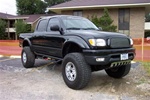 N-Fab's Wheel-to-Wheel Nerf Steps for '01-'04 Toyota Tacoma Double Cab 5' Bed