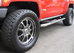 Side Step Running Boards Polished Stainless Steel PM-H3-EXT-515