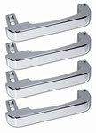 H2/SUT Chrome Billet Door Handle Pulls by Pirate Manufacturing