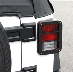 2007-13 Jeep Wrangler JK Billet Tail Light Armor PRT-JP1008SB