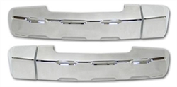 #TU0003SC Tundra Crew Max Chrome Billet Rear Door Handle Covers