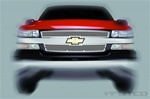 02-06 Chevy Avalanche Racer Stainless Steel Grille by Putco