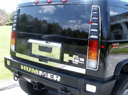 2003-2011 Hummer H2 14 Piece Taillight Trim Package QAA-HV43-016