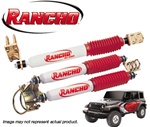 2007 and up Jeep JK Wrangler Complete Steering Stabilizer Kit by Rancho