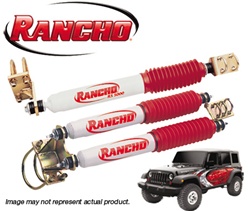 2007 and up Jeep JK Wrangler Complete Steering Stabilizer Kit by Rancho