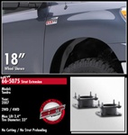 ReadyLift™ kit is the fastest, safest, least expensive way to bring the front of your NEW 2007 TOYOTA TUNDRA level with the rear. This gives you the clearance and ability to add wheels and tires up to 33" in diameter.