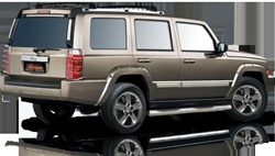 2005-2009 Jeep Commander Max Bars Side Steps by Romik