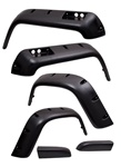 Jeep® Wrangler YJ 1987-1995, 6pc. All Terrain Fender Flares Kit by Rugged Ridge