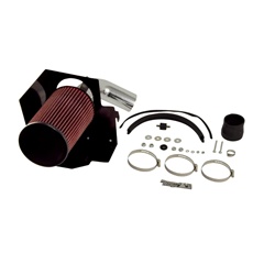 AIR INTAKE KIT, POLISHED ALUMINUM, RUGGED RIDGE, JEEP WRANGLER (YJ) 2.5L 91-95 by Rugged Ridge