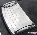 H3 Deluxe Grille Overlay with B.A. Grooved Hood Handles By Realwheels