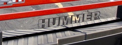 Hummer H3T Rear Bumper Letter Surround by Real Wheels