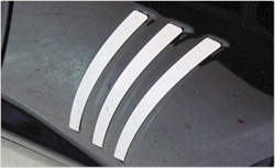 2010 Camaro Stainless Steel Rear Side Vents by Realwheels
