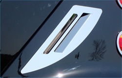 Stainless Steel Side Intake Vent Cover by Real Wheals