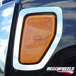 HUMMER H3 Front Marker Light Surrounds by RealWheels