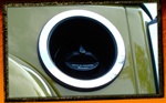 Wrangler Stainless Steel Fuel Tank Bezel by RealWheels