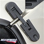 Hummer H2 Black Hood Latches Billet Aluminum By Real Wheels