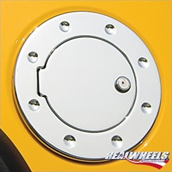 H3 Billet Aluminum Fuel Door by RealWheels