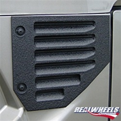 Hummer H2 2004+ Black Side Vents by Real Wheels
