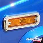 H2 Side Marker Light Bezels By Realwheels