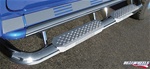 HUMMER H2 Bent Tube W/ Stainless Steel Step, Upper Tube Facade by RealWheels