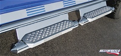 HUMMER H2 Torpedo Tube W/ Stainless Steel Step, Upper Tube Façade, Plain Back Plate by RealWheels