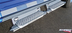 HUMMER H2 Torpedo Tube W/ Stainless Steel Step, Upper Tube Façade, Lighted LED Back Plate by RealWheels