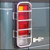 HUMMER H2 SUT Stainless Steel Rear Tail Light Guards by RealWheels