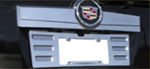 2007 Escalade Billet Aluminum License Plate Panel by RealWheels