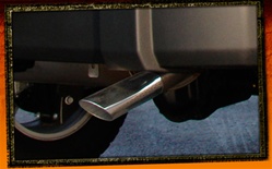 Wrangler Stainless Steel Exhaust Tip by Real Wheels