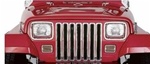 97-06 Jeep Wrangler Ghrome Grille Insert By Rampage