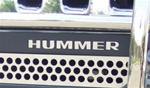 Hummer H3 Bumper Letters by Steelcraft