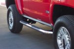 Hummer H3 Stainless Side Bars by Steelcraft