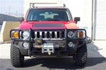 Hummer H3 Winch Brushguard by Steelcraft