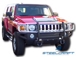 Hummer H3 Grill Guard Black or Stainless Steel by Steelcraft