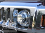 Hummer H2 7" Round HID Head Light Lamps by STARR