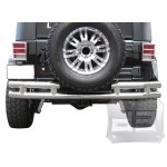 Stainless Steel Double Tubular Rear Bumper 2/4dr.  TEAKA-10100