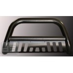 Black Bull Bar w/ Black Skid Plate TEAKA-60215