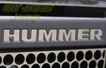HUMMER H3 Front Bumper HUMMER Letter Set TEAKA-83001