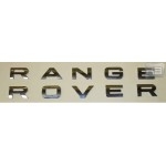 "RANGE ROVER' Chrome Lettering TEAKA-98001